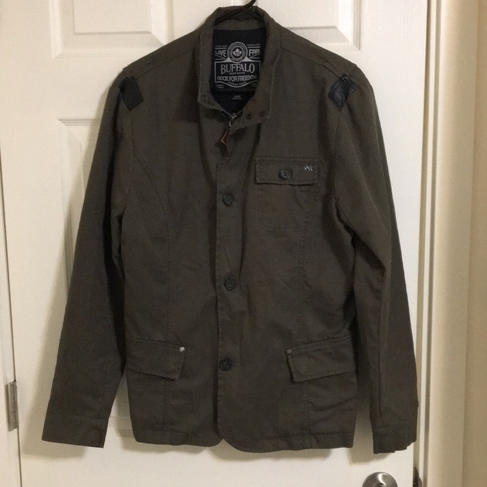 Men's Green Utility Jacket Size M